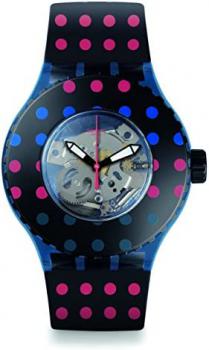 Swatch Womens Analogue Quartz Watch SUUN100