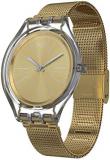Swatch Unisex Adult Analogue Quartz Watch with Stainless Steel Strap SVUK101M
