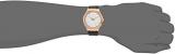 Swatch Men's Analogue Quartz Watch with Leather Strap YWG405