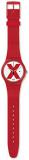 Swatch Unisex Adult Analogue Quartz Watch with Silicone Strap SUOR400