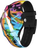 Swatch Unisex Adult Analogue Quartz Watch with Silicone Strap SUOB163