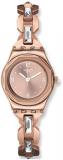Swatch YSG136G 24 mm Gold Plated Stainless Steel Case Rose Gold Plated Stainless Steel Mineral Women&#39;s Watch
