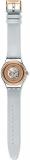 Swatch Unisex Analogue Automatic Watch with Leather Strap YIS415