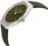 Swatch Unisex Adult Analogue Quartz Watch with Leather Strap SYXS116