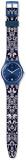 Swatch Womens Analogue Quartz Watch with Silicone Strap GN413