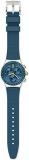 Swatch Dateline Chronograph Quartz Blue Dial Men's Watch YVS482