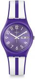 Swatch Womens Analogue Quartz Watch with Silicone Strap GV701