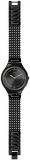 Swatch Unisex Analogue Quartz Watch with Stainless Steel Strap SVOB103GB