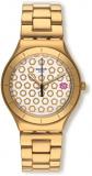Swatch Unisex Analogue Quartz Watch with Stainless Steel Strap YGG405G