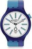 Swatch Unisex's Analogue Analog Quartz Watch with Plastic Strap SO27Z100