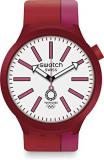 Swatch Unisex&#39;s Analogue Analog Quartz Watch with Plastic Strap SO27Z101