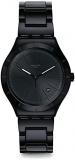 Swatch Men's Analogue Quartz Watch with Stainless Steel Strap YWB404G