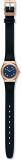 Swatch Unisex Analogue Quartz Watch with Leather Strap YSG152