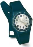 Swatch Time In Blue Silver Dial Watch
