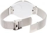 Swatch Unisex Digital Quartz Watch with Stainless Steel Bracelet – SVOM100M