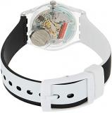 Swatch Womens Analogue Quartz Watch with Silicone Strap LK370