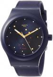 Swatch Men&#39;s Analogue Automatic Watch with Silicone Strap SUTN403