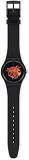 Watch Swatch New Gent Bioceramic Lacquered SO32B110 TIME to RED Big