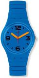Swatch Men&#39;s Analogue Quartz Watch with Silicone Strap GN251B