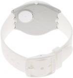 Swatch Unisex Digital Quartz Watch with Silicone Strap SVOW100