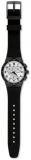 Swatch Unisex Watch Twice Again SUSB401 Chronograph Display and Black Rubber