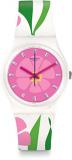 Swatch Women&#39;s Digital Quartz Watch with Silicone Strap GZ304