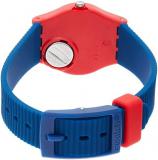 Swatch Women's Analogue Quartz Watch with Silicone Strap LR131