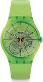 Swatch Essentials Kiwi Vibes horloge SUOG118