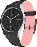 Swatch Men's Analogue Quartz Watch with Silicone Strap SUOS402