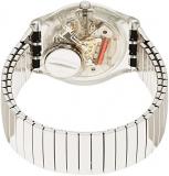 Swatch Women's Digital Quartz Watch with Stainless Steel Bracelet – GM416A