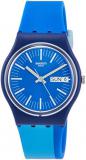 Swatch Unisex_Adult Analogue Analog Quartz Watch with Plastic Strap GZ708