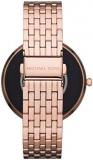 Michael Kors Women's Darci Gen5e Stainless Steel Touchscreen Smartwatch , Color: Rose Gold (Model: MKT5128)