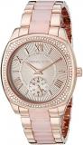 Michael Kors MK6135 40mm Gold Plated Stainless Steel Case Rose Gold Gold Plated ...