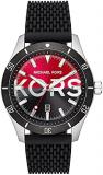 Michael Kors Men's watch Layton, 44 mm Case Size, Chronograph Movement, Silicone...