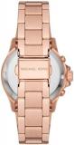 Michael Kors Watch for Women Everest, Chronograph Movement, 36 mm Rose Gold Stainless Steel Case with a Stainless Steel Strap, MK7213