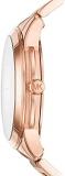 Michael Kors Watch for Women Runway, Multifunction Movement, 38 mm Rose Gold Stainless Steel Case with a Stainless Steel Strap, MK6589