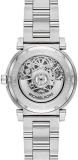 Michael Kors Watch for Men Greer, Automatic Movement, 43 mm Silver Stainless steel Case with a Stainless Steel Strap, MK9034