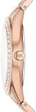 Michael Kors Watch for Women Harlowe, Three-Hand, Stainless Steel Watch with a 38 mm case Size