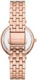 Michael Kors Watch for Women Darci, Three Hand Movement, 34 mm Rose Gold Stainless Steel Case with a Stainless Steel Strap, MK1064SET
