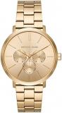 Michael Kors Watch for Men Blake, Multifunction Movement, 42 mm Gold Stainless Steel Case with a Stainless Steel Strap, MK8702