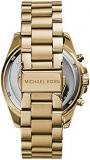 Michael Kors Women's Watch BRADSHAW, 43 mm case size, Quartz Chronograph movement, Stainless Steel strap
