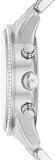 Michael Kors Watch for Women Ritz, Chronograph Movement, Stainless Steel Watch, 37 mm case Size