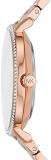 Michael Kors Women's Watch PYPER, 32 mm case size, Two Hand movement, Stainless Steel strap