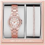 Michael Kors Women's Watch CAMILLE, 28 mm case size, Three Hand movement, Stainless Steel strap