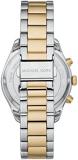 Michael Kors Womens Analogous Quartz Watch with Stainless Steel Strap MK6835