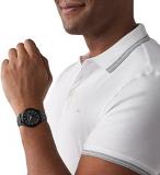 Michael Kors Men's Watch Slim Runway, 44 mm Case Size, Three Hand Movement, PVC Strap