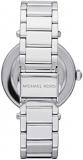 Michael Kors Watch for Women Parker, Three Hand Movement, 39 mm Silver Stainless Steel Case with a Stainless Steel Strap, MK6658