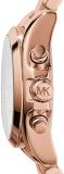Michael Kors Women's Watch MINI BRADSHAW, 36 mm case size, Quartz Chronograph movement, Stainless Steel strap