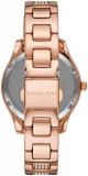 Michael Kors Watch for Women Liliane, Three Hand Movement, 36 mm Rose Gold Stainless Steel Case with a Stainless Steel Strap, MK4597