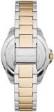 Michael Kors Watch for Women Kacie, Three Hand Movement, 39 mm Silver Stainless Steel Case with a Stainless Steel Strap, MK6931